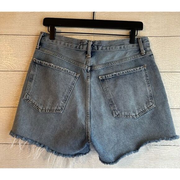 AGOLDE Dee Super High Rise Denim Short in Epic Size 29 - Picture 9 of 9